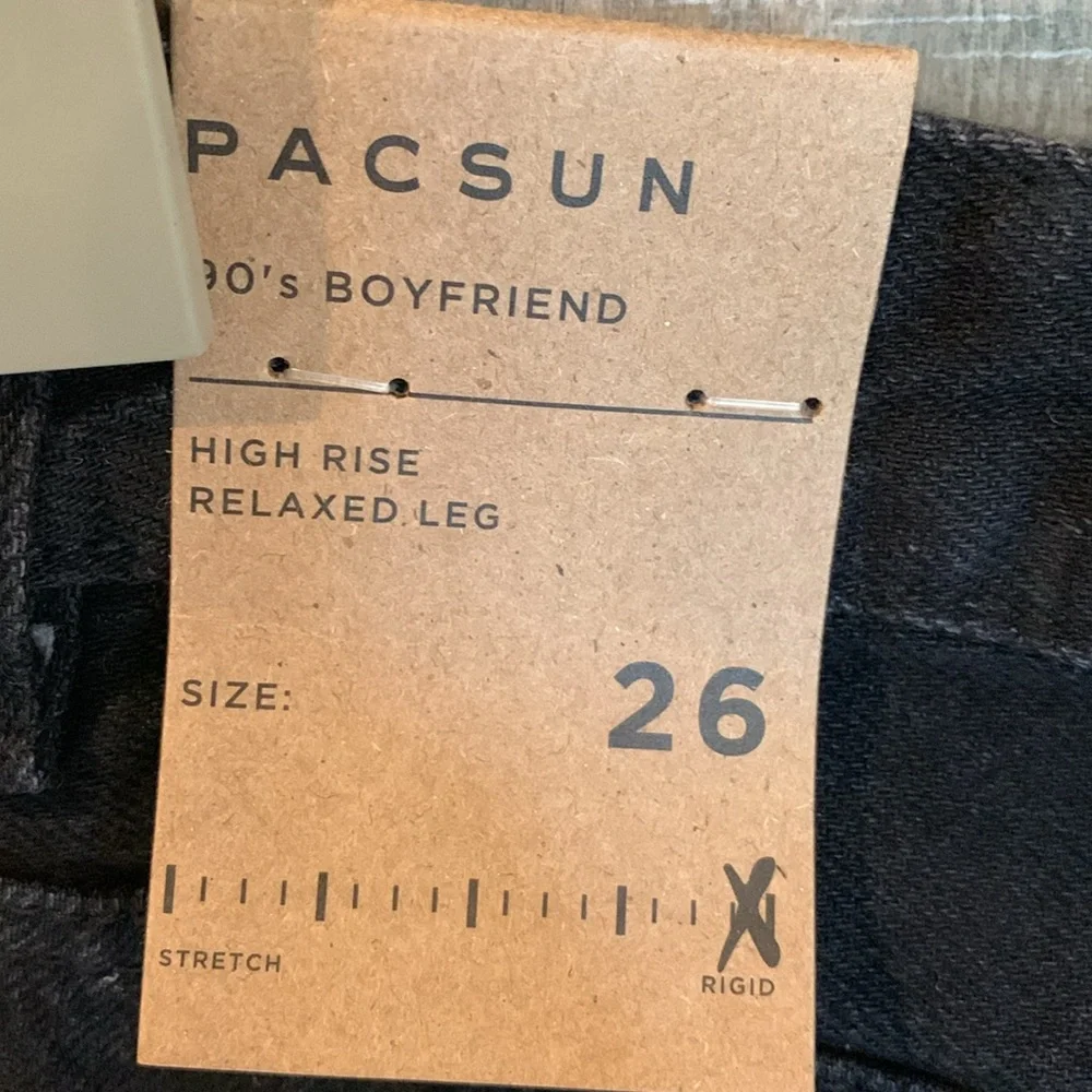 PacSun‎ Black Ripped '90s Boyfriend Jeans